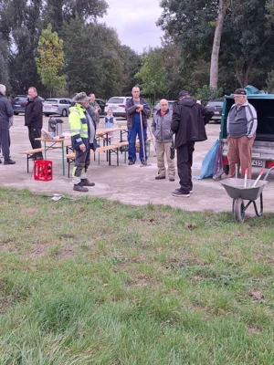 Foto des Albums: Arbeitseinsatz am Saale Altarm am 11.10.2025