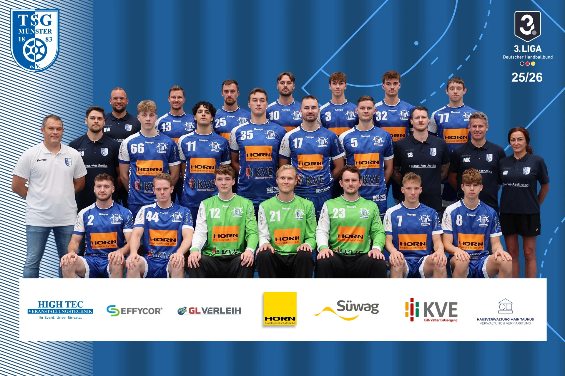 Bild: TSG Münster - 1 Herren 25-26