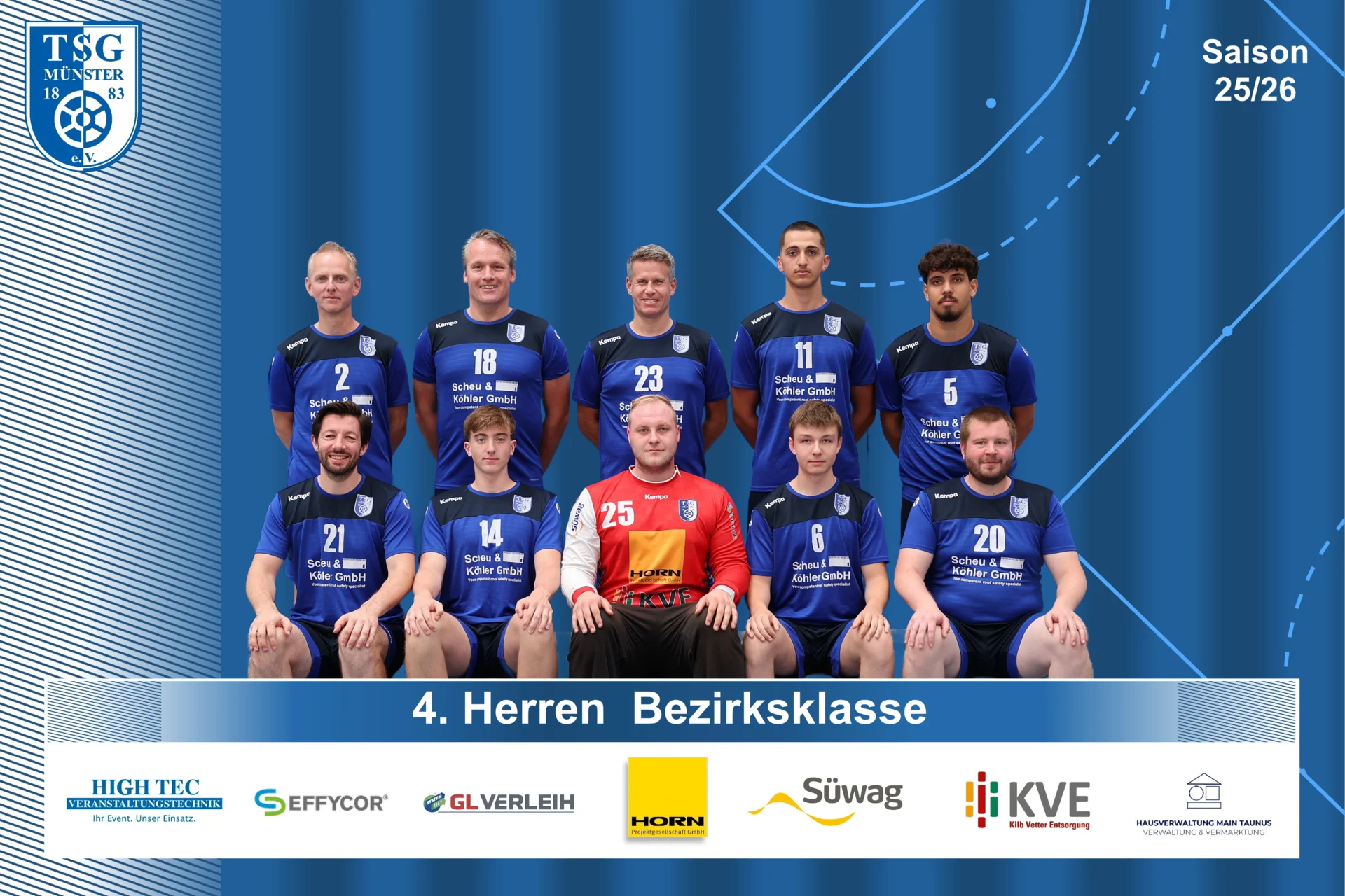 Bild: TSG Münster - 4 Herren 25-26