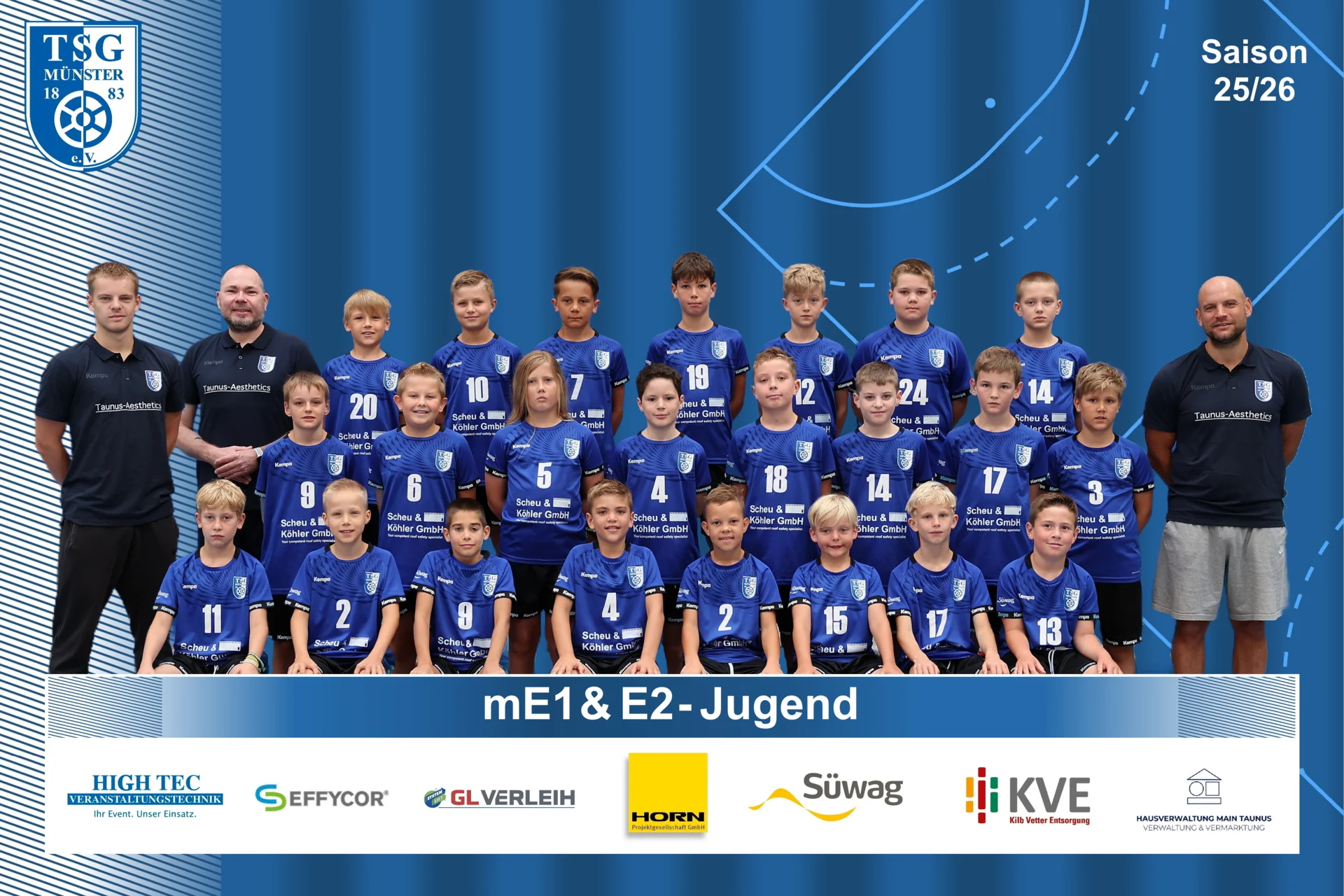 Bild: TSG Münster - mE1&E2 Jugend 25-26