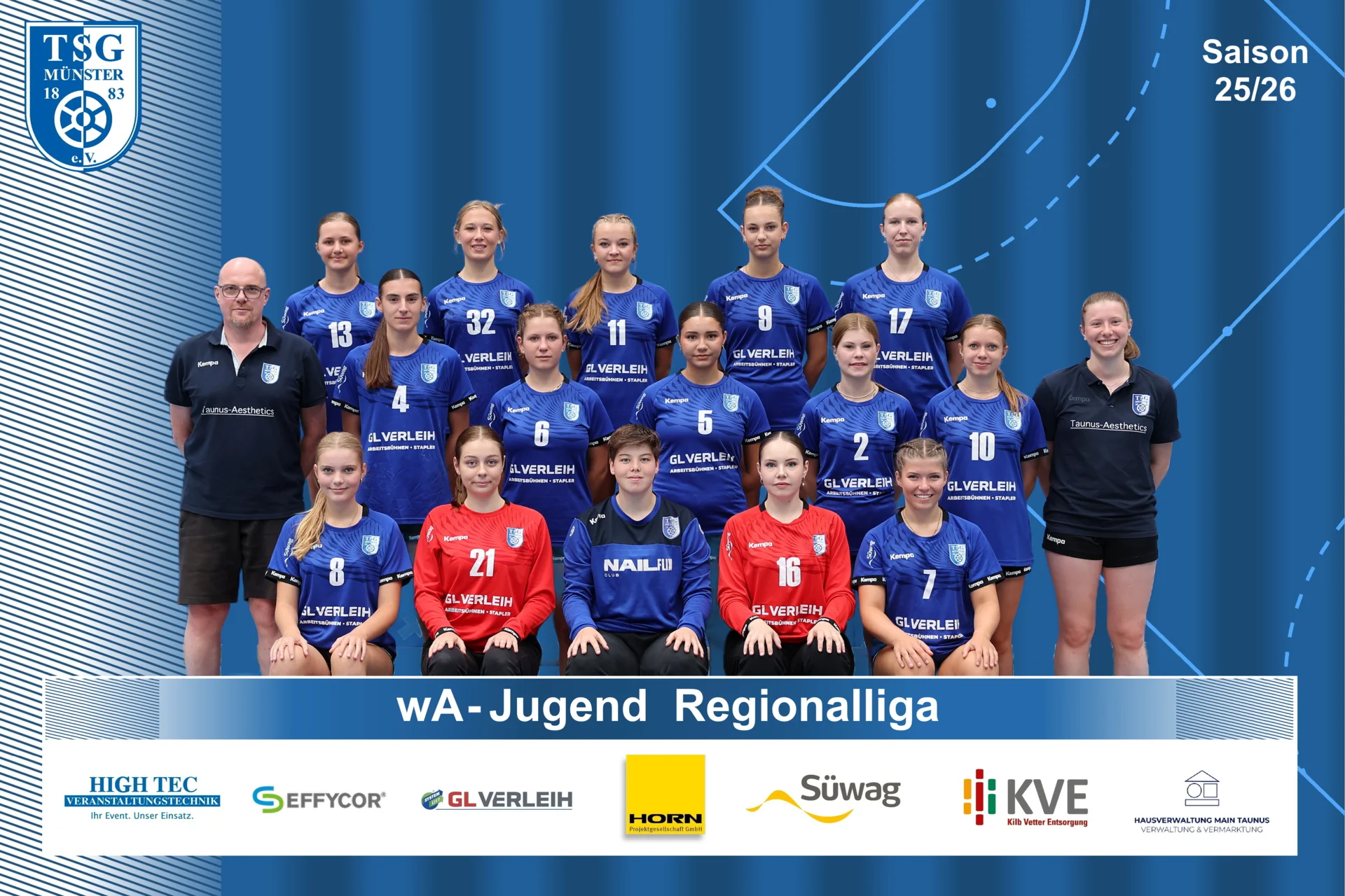 Bild: TSG Münster - wA Jugend 25-26