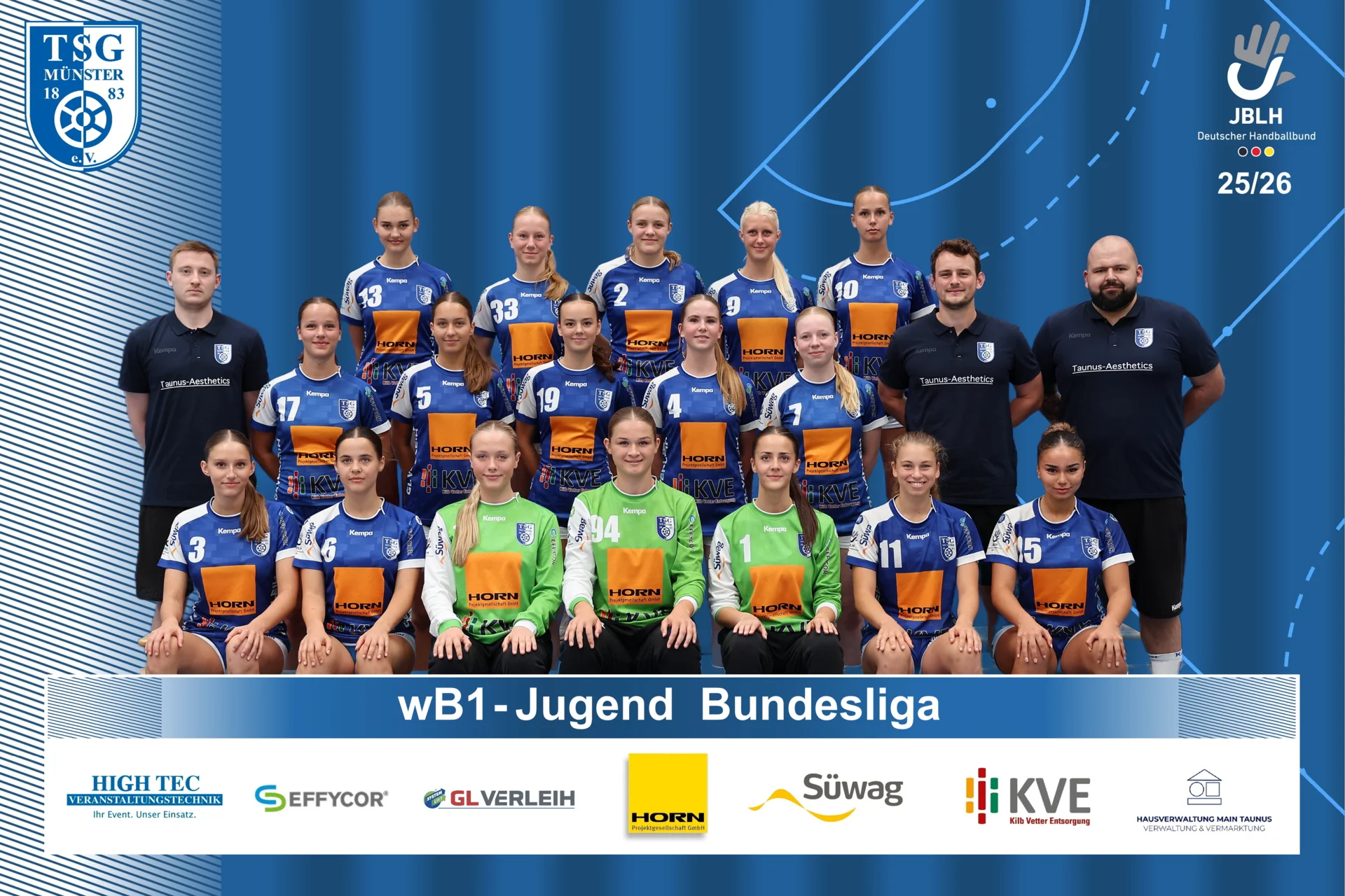 Bild: TSG Münster - wB1 Jugend 25-26