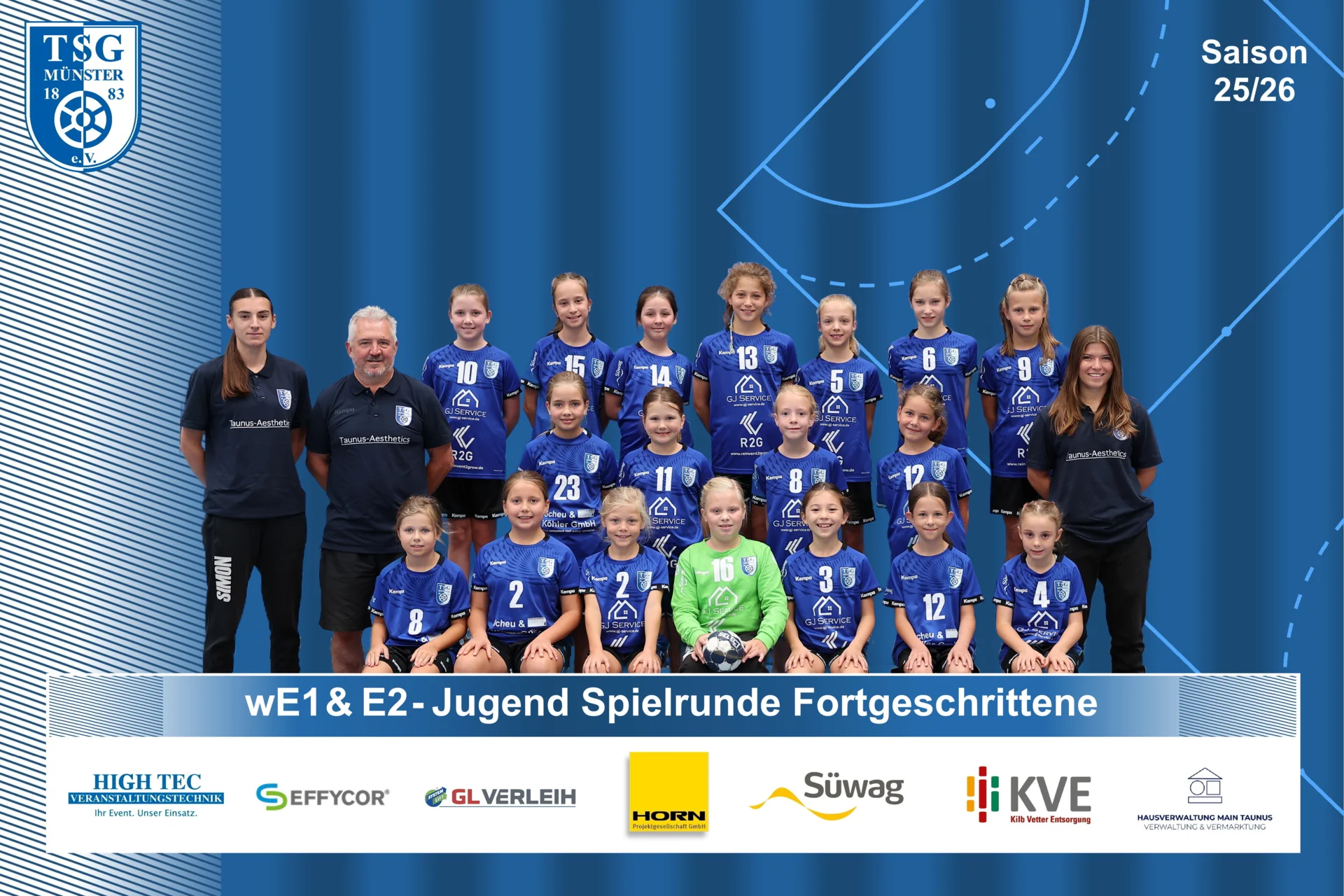 Bild: TSG Münster - wE1&E2 Jugend 25-26