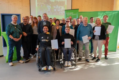 Jubil&auml;umsfeier &bdquo;10 Jahre Inklusion durch Sport" - Bildrechte BS Berlin e.v.  (Bild vergr&ouml;&szlig;ern)