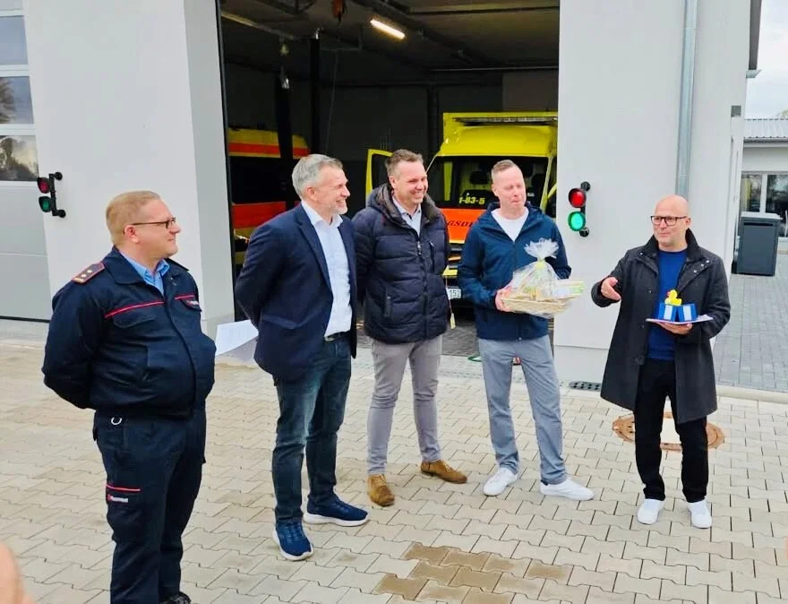 Bild: Feierliche Einweihung Rettungswache Wildberg