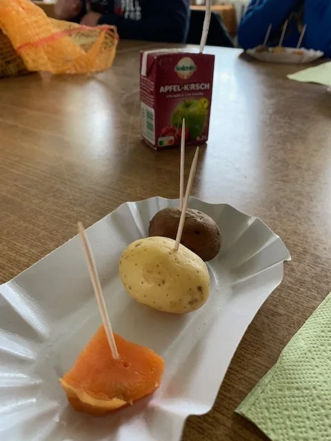 Bild: Kartoffelverkostung