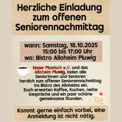 Foto des Albums: 1. offener Seniorennachmittag