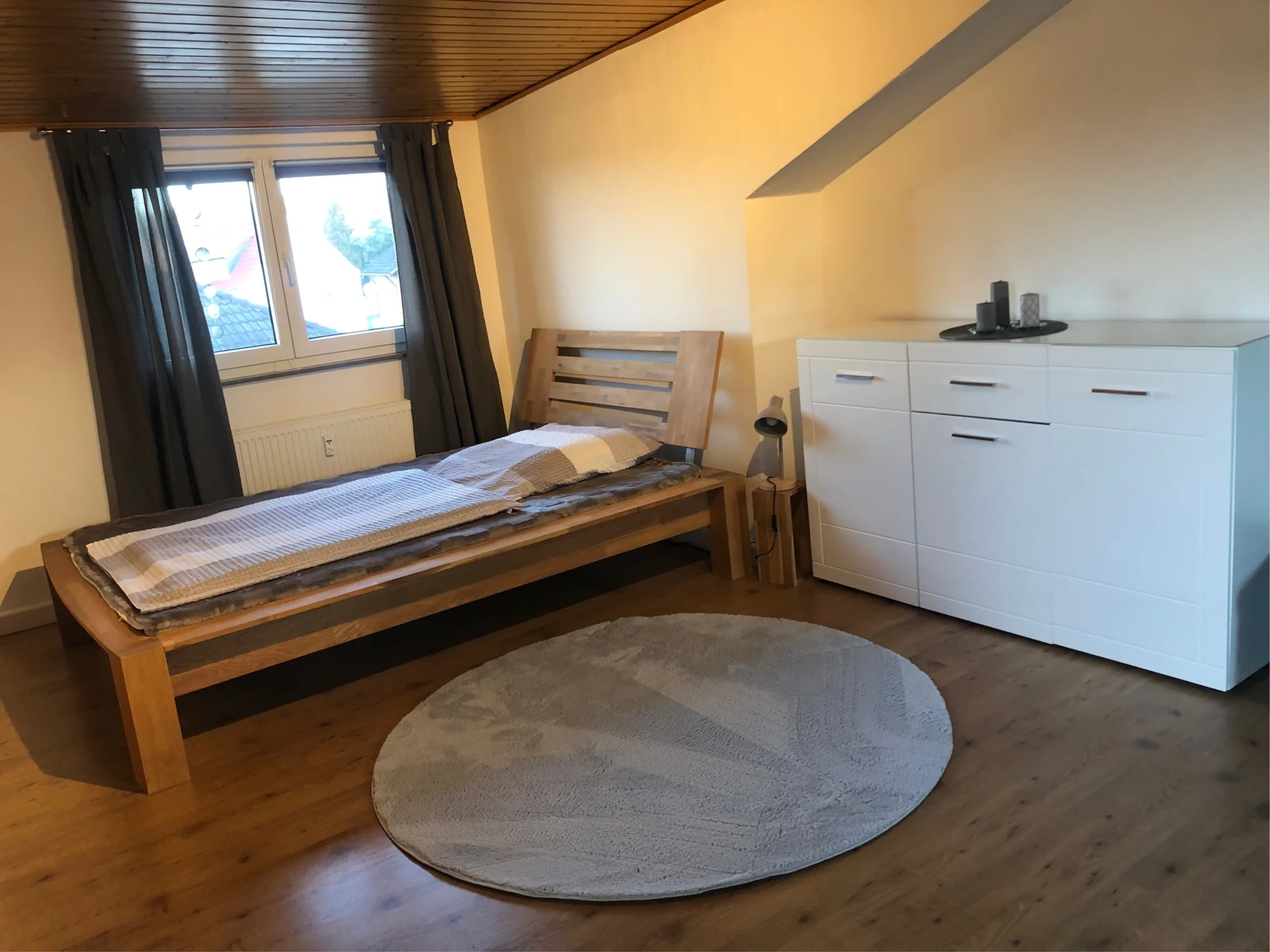 Bild: Schlafbereich Ferienwohnung Schöne Aussicht Sontra