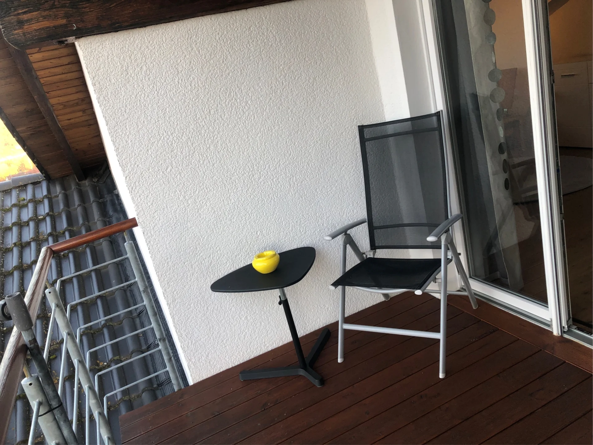 Bild: Balkon Ferienwohnung Schöne Aussicht Sontra