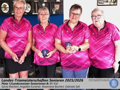 Foto des Albums: Landesmeisterschaften Schleswig-Holstein Trio-Senioren 2025-2026