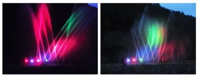 Highlight und Abschluss am Sonntag - Wassershow der Feuerwehr Beiersdorf 2  (Bild vergr&ouml;&szlig;ern)