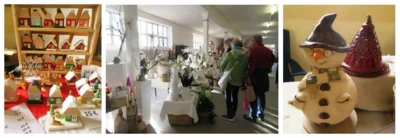 Wintermarkt-St&auml;nde im Kuhstall  (Bild vergr&ouml;&szlig;ern)