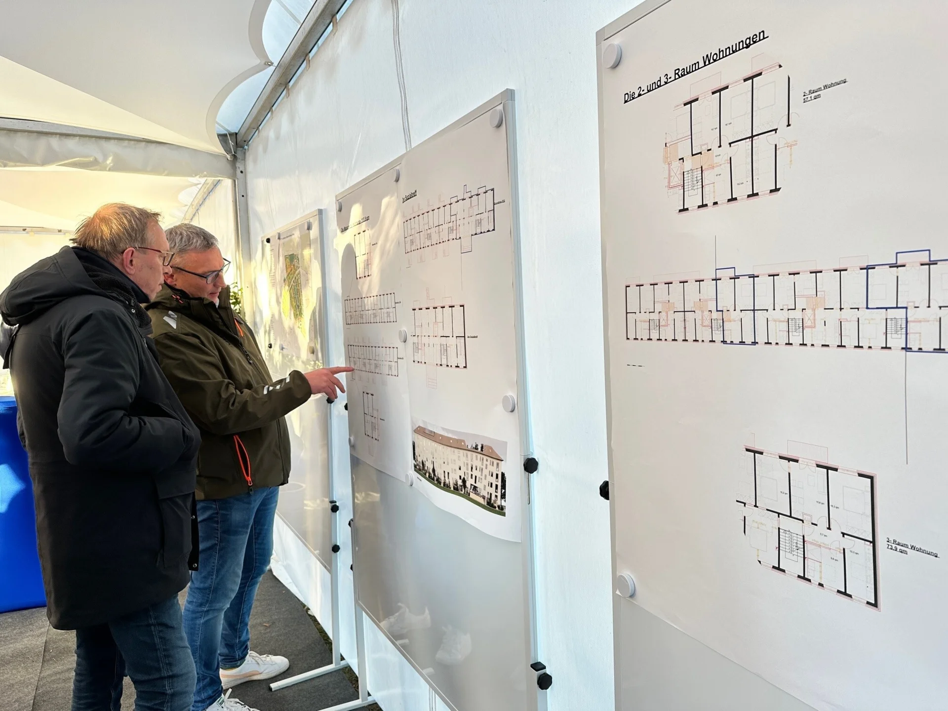 Bild: Ausstellung zum Modellquartier am Külzberg