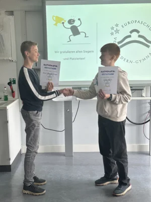Foto des Albums: Siegerehrung Mathematikolympiade 2025