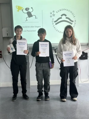 Foto des Albums: Siegerehrung Mathematikolympiade 2025