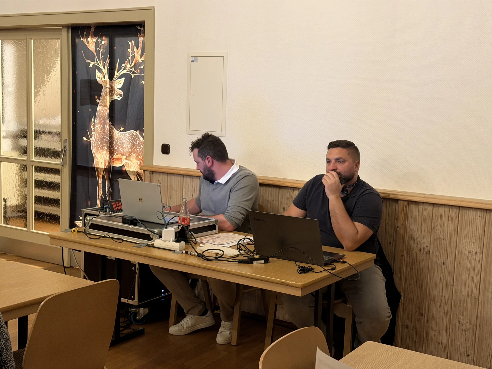 Bild: Die Regisseur bei der Arbeit