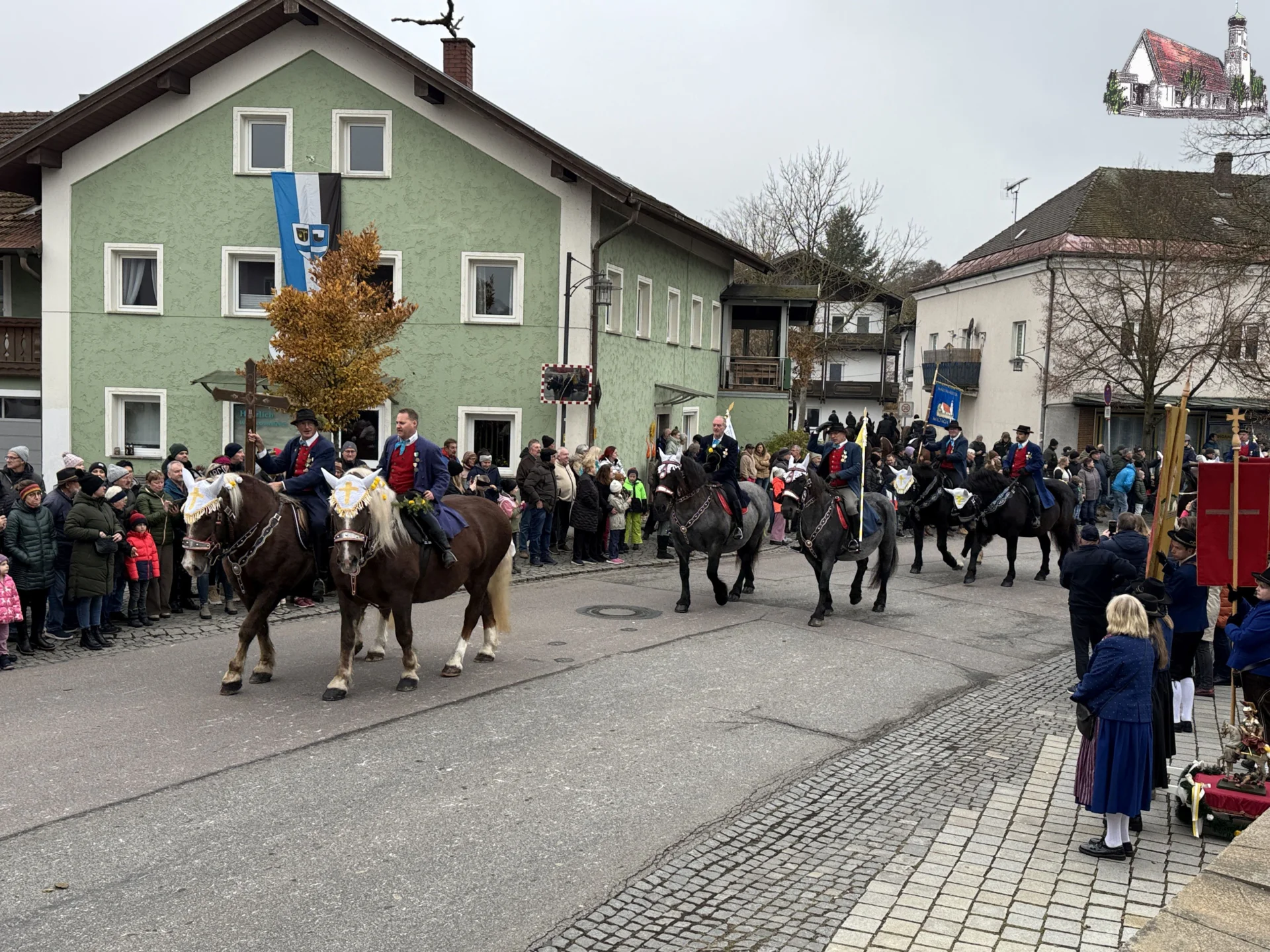 Bild: Martiniritt 2025 Miltach