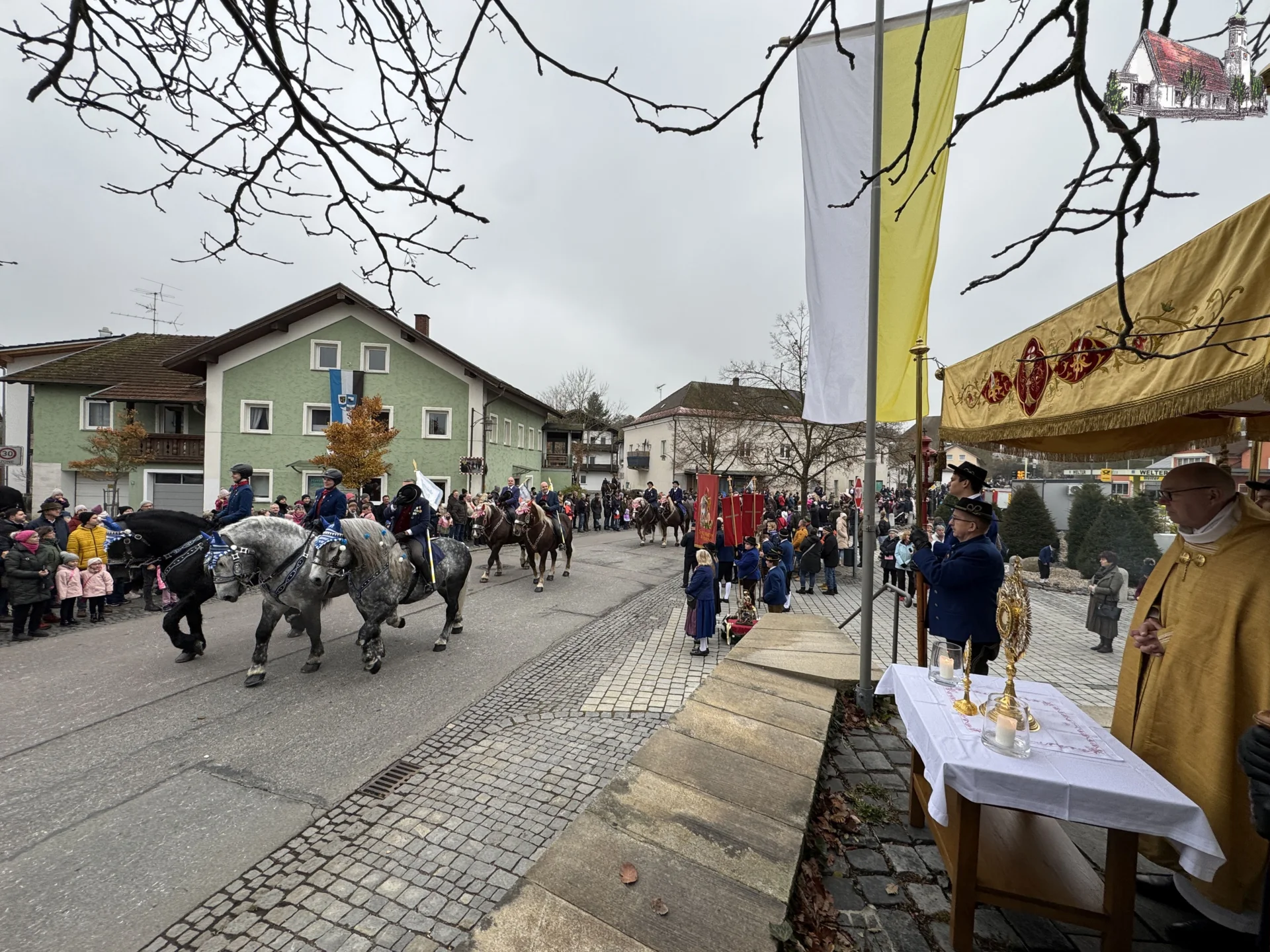 Bild: Martiniritt 2025 Miltach