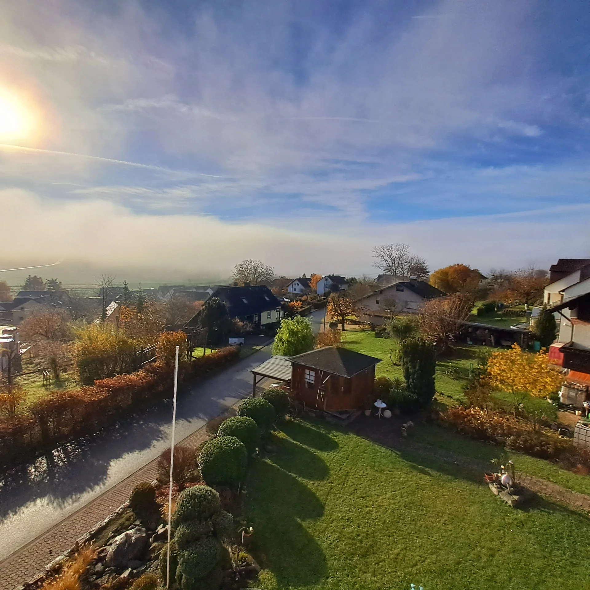 Bild: Sonne dringt durch
