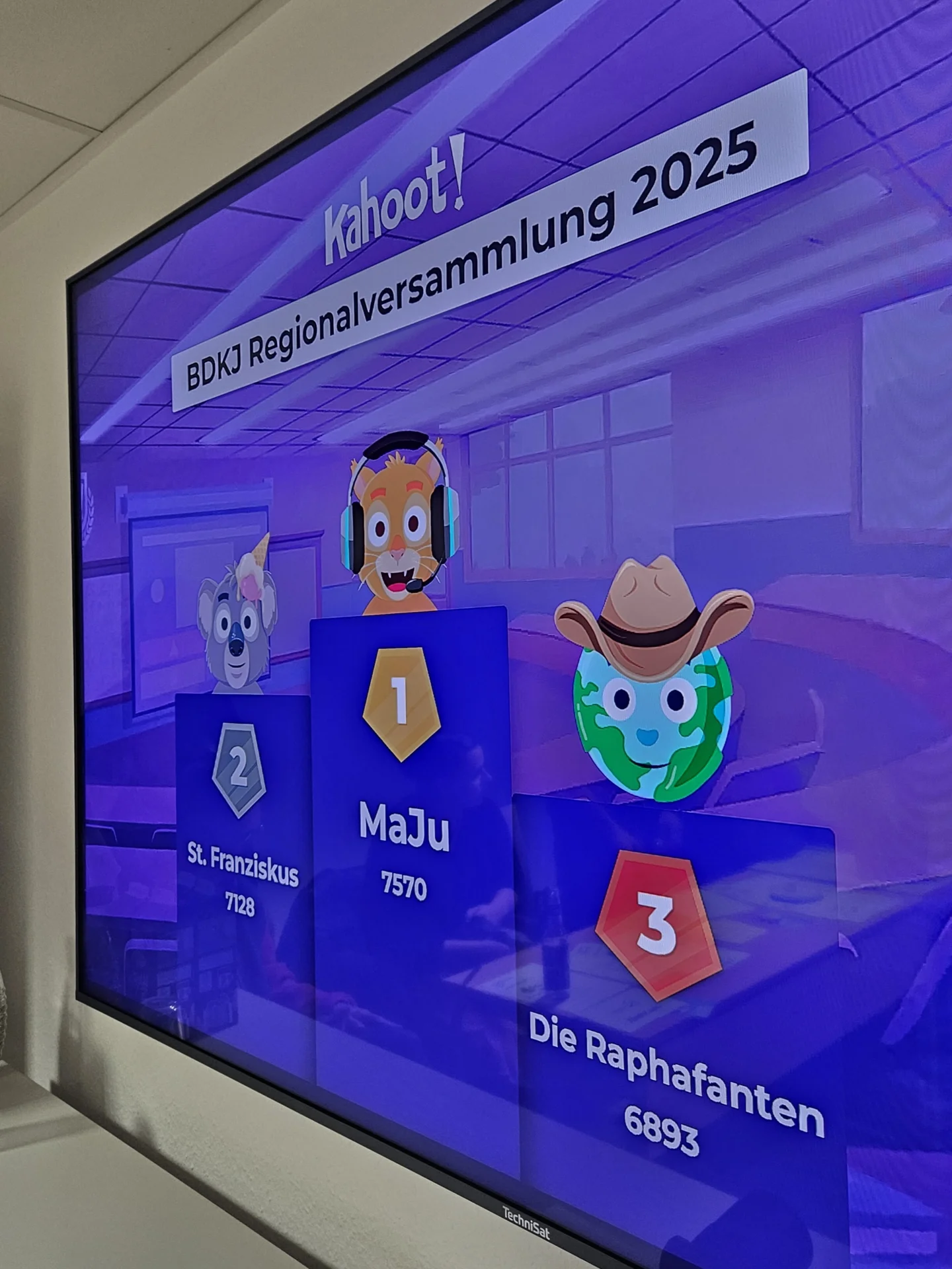 Bild: kahoot sieger