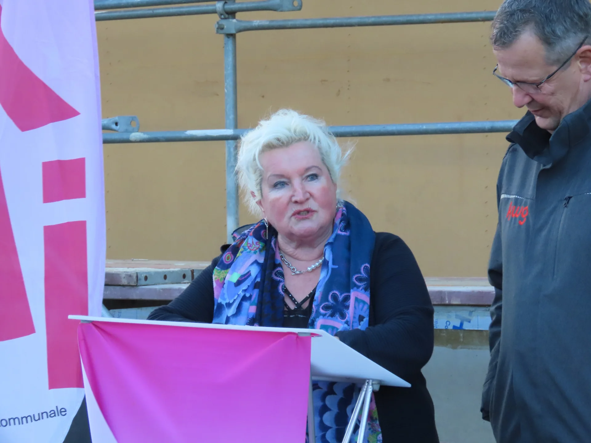 Bild: Ortsbürgermeisterin Frau Bonnke