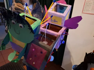 Vorschaubild: Jedes Kind hat seine ganz individuelle Laterne gebastelt.