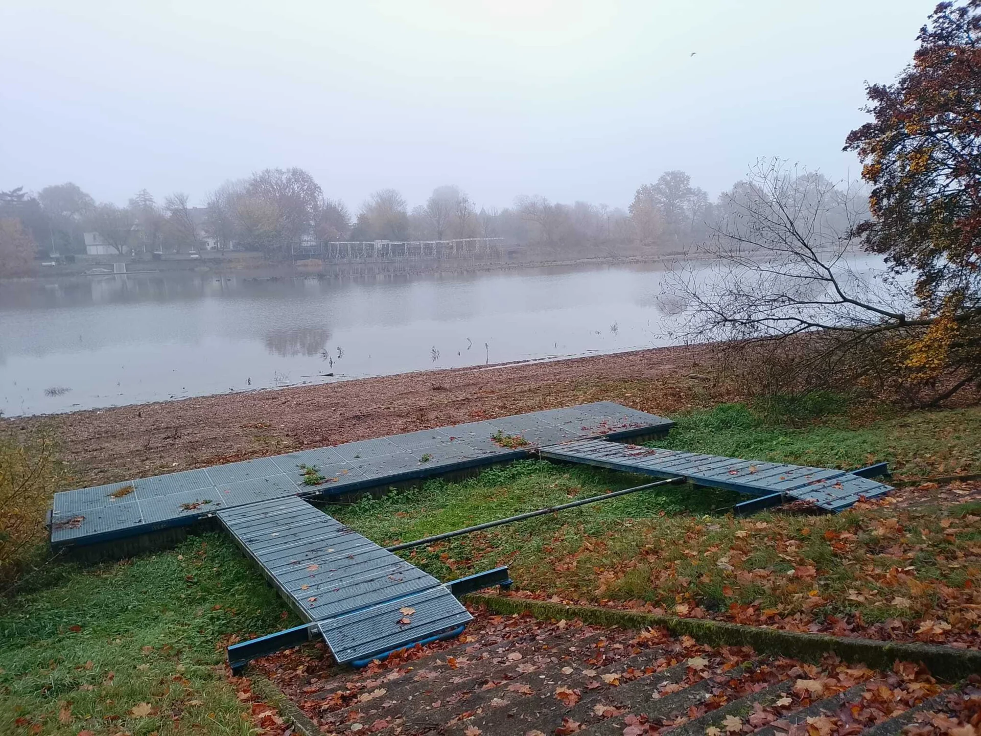 Bild: Hier kann man eher schlecht ab- und anlegen