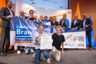 Foto des Albums: Großer Stern des Sports in Silber für die Bauhausschule Cottbus!