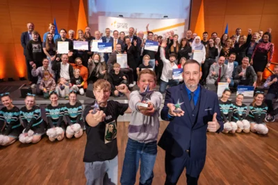Foto des Albums: Großer Stern des Sports in Silber für die Bauhausschule Cottbus!