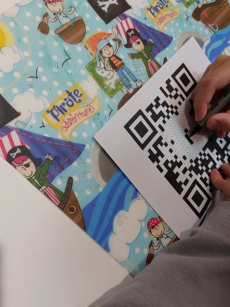 Bild: Digital-AG Klasse 5: QR-Codes