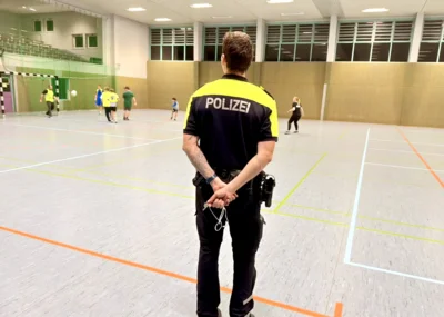 Foto des Albums: Fußball in der Polizeisporthalle