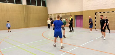 Foto des Albums: Fußball in der Polizeisporthalle