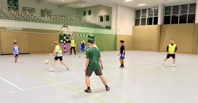 Foto des Albums: Fußball in der Polizeisporthalle