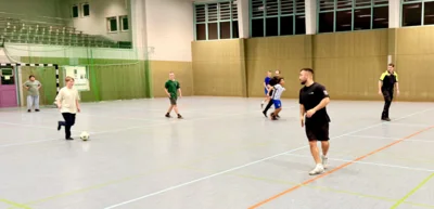 Foto des Albums: Fußball in der Polizeisporthalle