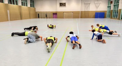 Foto des Albums: Fußball in der Polizeisporthalle