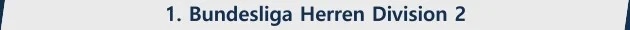 1. Bundesliga Herren Division 2