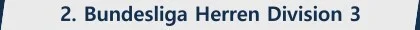 2. Bundesliga Herren Division 3