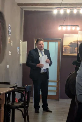 Andreas Eckl blickte in seiner offiziellen Vorstellung zur&uuml;ck auf Errungenschaften in seiner bisherigen Amtszeit.  (Bild vergr&ouml;&szlig;ern)