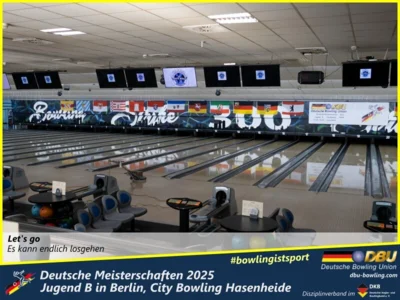 Foto des Albums: Fotoalbum 1 von den Deutschen Meisterschaften 2025 der Jugend B (U14) in Berlin, City Bowling Hasenheide