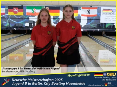 Foto des Albums: Fotoalbum 1 von den Deutschen Meisterschaften 2025 der Jugend B (U14) in Berlin, City Bowling Hasenheide