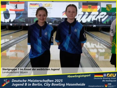 Foto des Albums: Fotoalbum 1 von den Deutschen Meisterschaften 2025 der Jugend B (U14) in Berlin, City Bowling Hasenheide