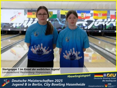 Foto des Albums: Fotoalbum 1 von den Deutschen Meisterschaften 2025 der Jugend B (U14) in Berlin, City Bowling Hasenheide