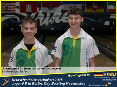 Foto des Albums: Fotoalbum 1 von den Deutschen Meisterschaften 2025 der Jugend B (U14) in Berlin, City Bowling Hasenheide