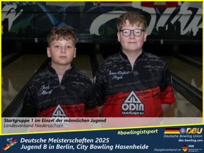 Foto des Albums: Fotoalbum 1 von den Deutschen Meisterschaften 2025 der Jugend B (U14) in Berlin, City Bowling Hasenheide