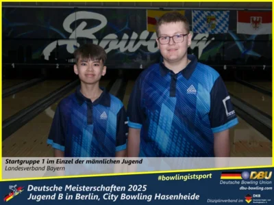 Foto des Albums: Fotoalbum 1 von den Deutschen Meisterschaften 2025 der Jugend B (U14) in Berlin, City Bowling Hasenheide