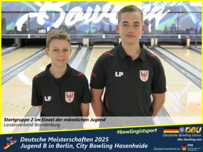 Foto des Albums: Fotoalbum 1 von den Deutschen Meisterschaften 2025 der Jugend B (U14) in Berlin, City Bowling Hasenheide