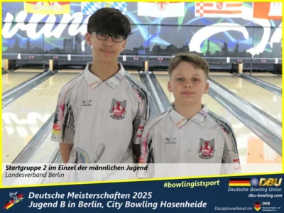 Foto des Albums: Fotoalbum 1 von den Deutschen Meisterschaften 2025 der Jugend B (U14) in Berlin, City Bowling Hasenheide