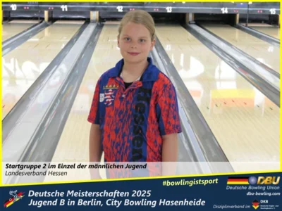 Foto des Albums: Fotoalbum 1 von den Deutschen Meisterschaften 2025 der Jugend B (U14) in Berlin, City Bowling Hasenheide