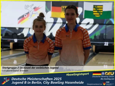 Foto des Albums: Fotoalbum 1 von den Deutschen Meisterschaften 2025 der Jugend B (U14) in Berlin, City Bowling Hasenheide