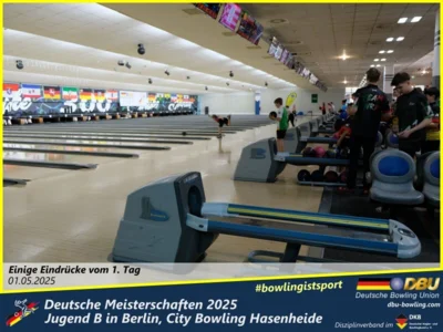 Foto des Albums: Fotoalbum 1 von den Deutschen Meisterschaften 2025 der Jugend B (U14) in Berlin, City Bowling Hasenheide